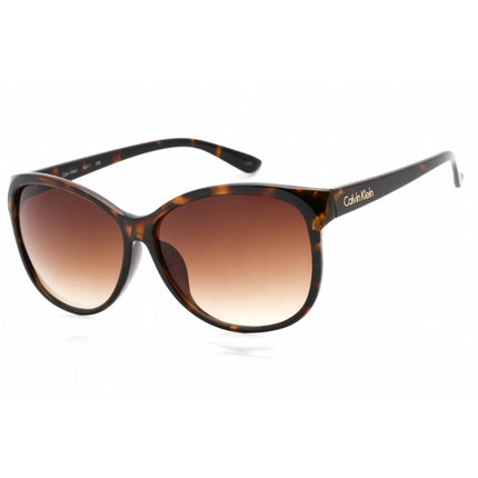 Calvin Klein Retail Women's Sunglasses - Dark Tortoise Full Rim Cat Eye | R661S 206 ,