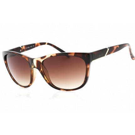 Calvin Klein Retail Women's Sunglasses - Dark Tortoise Square Plastic | R655S 206 ,