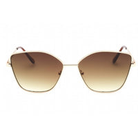 Calvin Klein Retail Women's Sunglasses - Gold Metal Rectangular Frame | CK22120S 714 ,