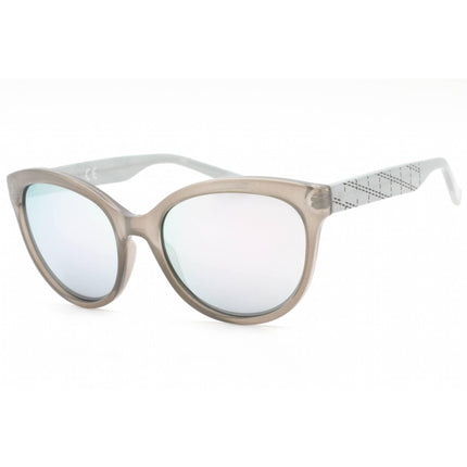Calvin Klein Retail Women's Sunglasses - Milky Gray Full Rim Round Frame | R735S 033 ,