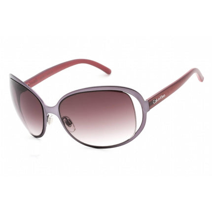 Calvin Klein Retail Women's Sunglasses - Satin Mauve Full Rim Oval Frame | R334S 654 ,