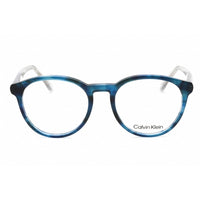Calvin Klein Unisex Eyeglasses - Blue Havana Round Frame Clear Lens | CK22546 460 ,