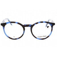 Calvin Klein Unisex Eyeglasses - Blue Havana Round Frame Clear Lens | CK23515 460 ,