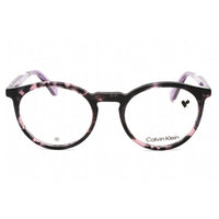 Calvin Klein Unisex Eyeglasses - Violet Havana Round Frame Clear Lens | CK23515 528 ,
