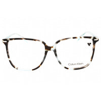 Calvin Klein Women's Eyeglasses - Aqua Tortoise Plastic Full Rim Frame | CK22543 444 ,