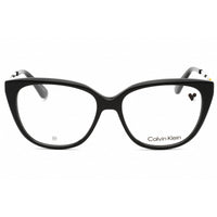 Calvin Klein Women's Eyeglasses - Black Cat Eye Plastic Frame Clear Lens | CK23520 001 ,