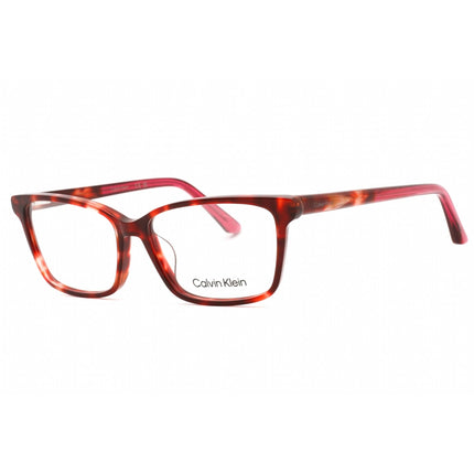 Calvin Klein Women's Eyeglasses - Burgundy Havana Cat Eye Plastic Frame | CK22545 609 ,