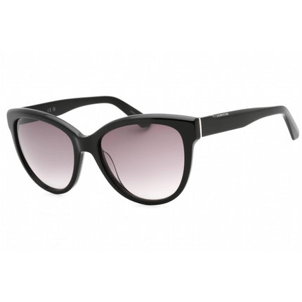 Calvin Klein Women's Sunglasses - Black Cat Eye Plastic Full Rim Frame | CK21709S 001 ,