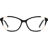 Carolina Herrera Women's Eyeglasses - Black Nude Plastic Cat Eye Frame | HER 0122 0KDX ,
