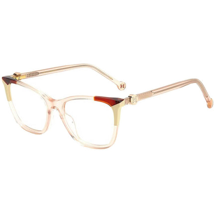 Carolina Herrera Women's Eyeglasses - Demo Lens Nude Beige Acetate | CH 0057 0DLN ,