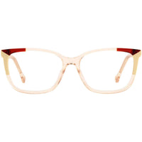 Carolina Herrera Women's Eyeglasses - Demo Lens Nude Beige Square Frame | CH 0055 0DLN ,