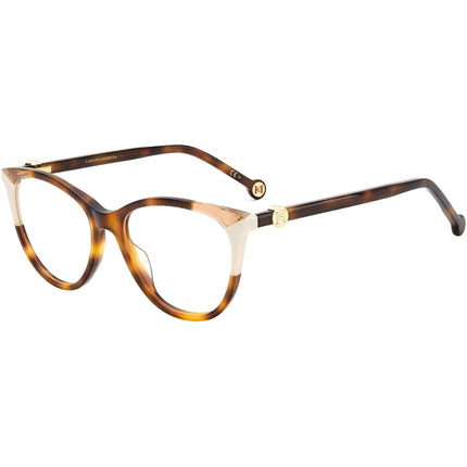 Carolina Herrera Women's Eyeglasses - Havana Ivory Frame Demo Lens | CH 0054 0C1H ,