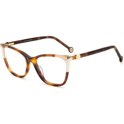 Carolina Herrera Women's Eyeglasses - Havana Ivory Frame Demo Lens | CH 0057 0C1H ,
