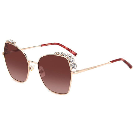 Carolina Herrera Women's Sunglasses - Butterfly Frame Pink Lens | HER 0135/S 0DDB ,