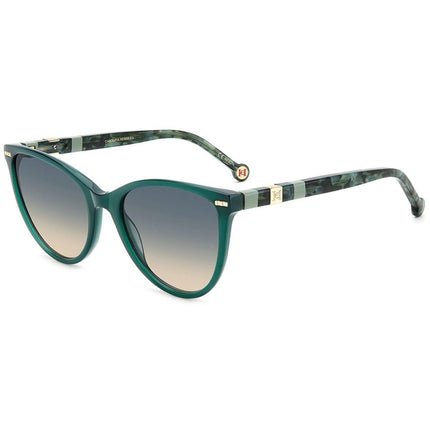Carolina Herrera Women's Sunglasses - Green Havana Cat Eye Frame | HER 0107/S 0XGW ,