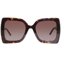 Carolina Herrera Women's Sunglasses - Havana Butterfly Full Rim Frame | CH 0001/s 0086 ,