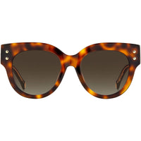 Carolina Herrera Women's Sunglasses - Havana Cat Eye Full Rim Frame | CH 0008/S 005L ,