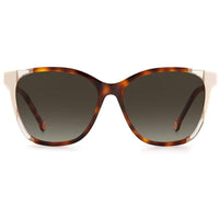 Carolina Herrera Women's Sunglasses - Havana Ivory Cat Eye Frame | CH 0061/S 0C1H ,