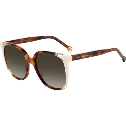 Carolina Herrera Women's Sunglasses - Havana Ivory Square Full Rim | CH 0062/S 0C1H ,