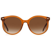 Carolina Herrera Women's Sunglasses - Transparent Brown Round Frame | CH 0046/S 0BRZ ,