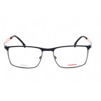 Carrera Men's Eyeglasses - Blue Rectangular Metal Frame Clear Lens | 8831 0PJP 00 ,
