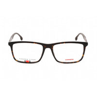 Carrera Men's Eyeglasses - Dark Havana Plastic Full Rim Rectangular | 8839 0086 00 ,
