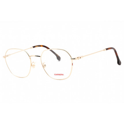 Carrera Men's Eyeglasses - Gold Metal Square Full Rim Frame Clear Lens | 180/F 0J5G 00 ,