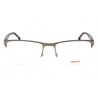 Carrera Men's Eyeglasses - Half Rim Metal Frame Clear Lens | CARRERA 8870 0R80 00 ,