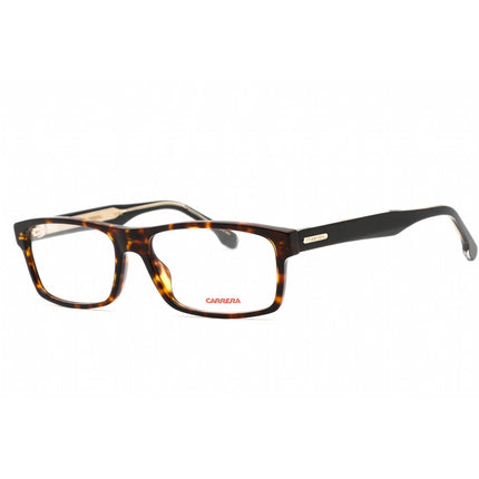 Carrera Men's Eyeglasses - Havana Rectangular Frame Clear Lens | CARRERA 293 0086 00 ,