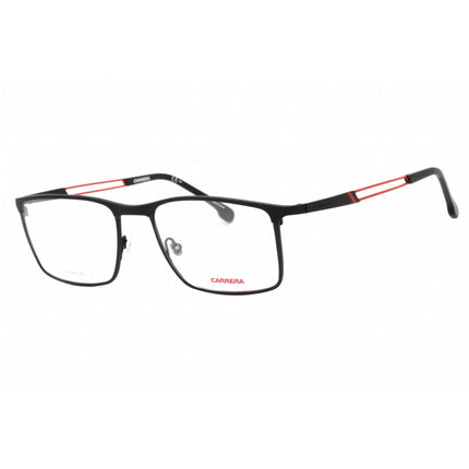 Carrera Men's Eyeglasses - Matte Black Rectangular Frame Clear Lens | 8831 0003 00 ,