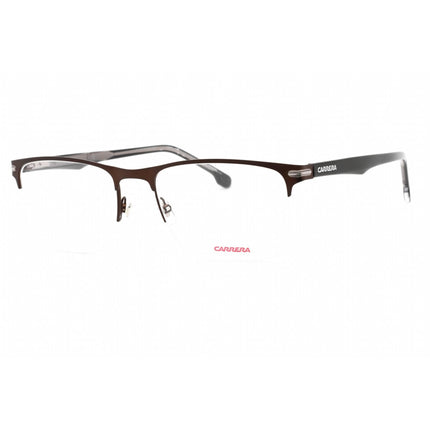 Carrera Men's Eyeglasses - Matte Brown Metal Rectangular Frame | CARRERA 291 0YZ4 00 ,