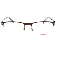 Carrera Men's Eyeglasses - Matte Brown Metal Rectangular Frame | CARRERA 291 0YZ4 00 ,