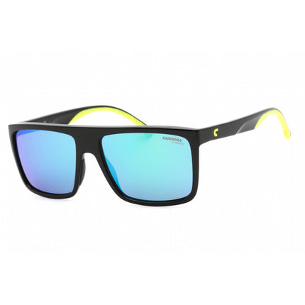 Carrera Men's Sunglasses - Black Green Rectangular Plastic Frame | 8055/S 07ZJ Z9 ,