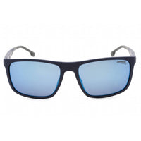 Carrera Men's Sunglasses - Blue Rectangular Full Rim Frame | CARRERA 8047/S 0PJP XT ,