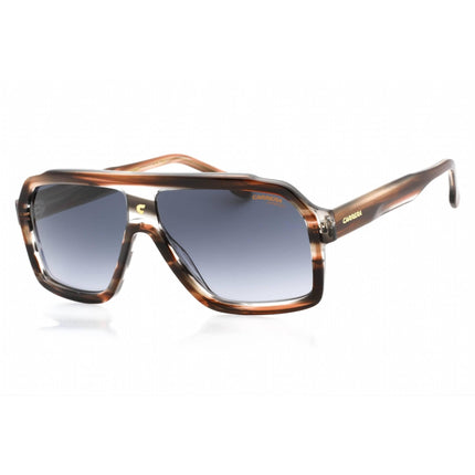 Carrera Men's Sunglasses - Brown Horn Plastic Square Frame | CARRERA 1053/S 0HQZ 9O ,