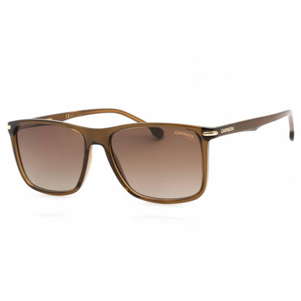 Carrera Men's Sunglasses - Brown Rectangular Plastic Frame | CARRERA 298/S 009Q LA ,