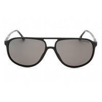 Carrera Men's Sunglasses - Gray Lens Matte Black Aviator Frame | CARRERA 257/S 0003 M9 ,