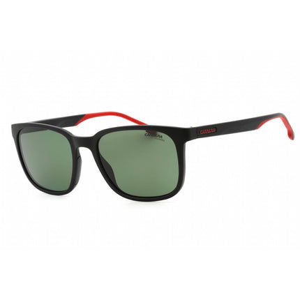 Carrera Men's Sunglasses - Green Lens Matte Black Square | CARRERA 8046/S 0003 UC ,