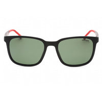 Carrera Men's Sunglasses - Green Lens Matte Black Square | CARRERA 8046/S 0003 UC ,