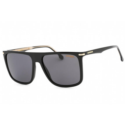 Carrera Men's Sunglasses - Grey Lens Black Gold Square Frame | CARRERA 278/S 02M2 IR ,