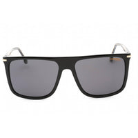 Carrera Men's Sunglasses - Grey Lens Black Gold Square Frame | CARRERA 278/S 02M2 IR ,