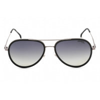 Carrera Men's Sunglasses - Matte Black Aviator Metal Full Rim Frame | 1044/S 0003 WJ ,