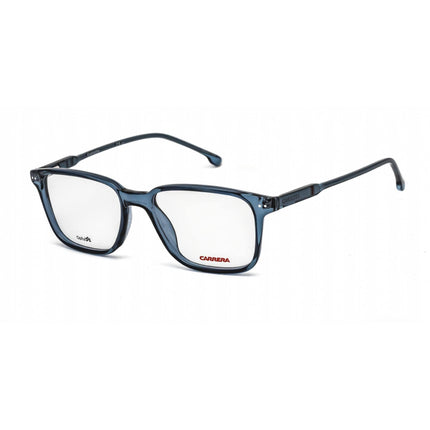 Carrera Unisex Eyeglasses - Blue Plastic Full Rim Square Frame | CARRERA 213 0PJP 00 ,