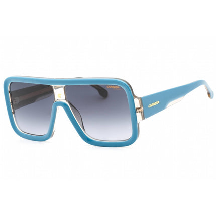 Carrera Unisex Sunglasses - Blue Beige Square Shape Plastic Frame | FLAGLAB 14 0YRQ 9O ,