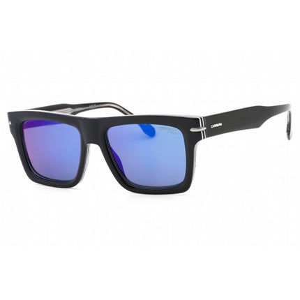 Carrera Unisex Sunglasses - Blue Stripes Blue Square Frame | CARRERA 305/S 0Y00 XT ,