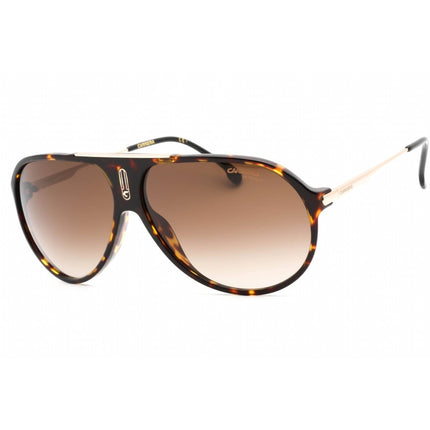 Carrera Unisex Sunglasses - Dark Havana Plastic Frame Brown Lens | HOT65 0086 HA ,