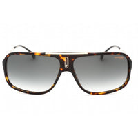 Carrera Unisex Sunglasses - Havana Plastic Frame Green Shaded Lens | COOL65 0086 9K ,