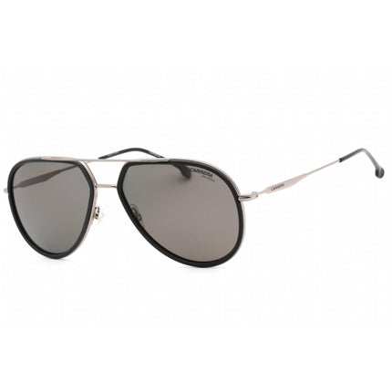Carrera Unisex Sunglasses - Matte Black Aviator Metal Frame | CARRERA 295/S 0003 M9 ,
