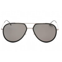 Carrera Unisex Sunglasses - Matte Black Aviator Metal Frame | CARRERA 295/S 0003 M9 ,