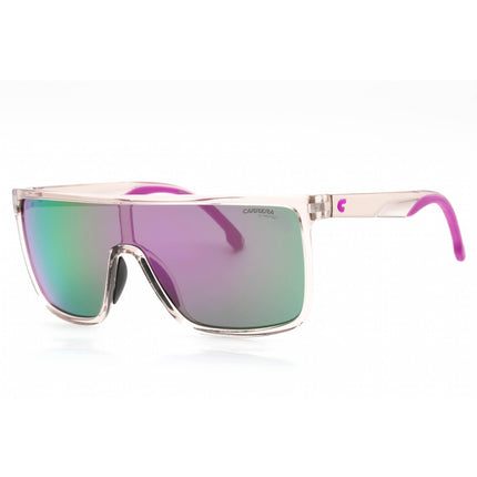 Carrera Unisex Sunglasses - Nude Violet Frame Shield Frame | CARRERA 8060/S 0SS7 TE ,